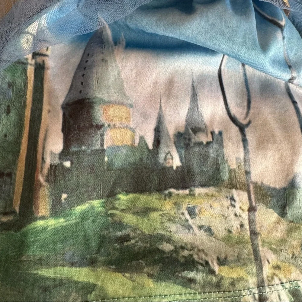 Harry Potter Quidditch pitch tulle skirt size 3T